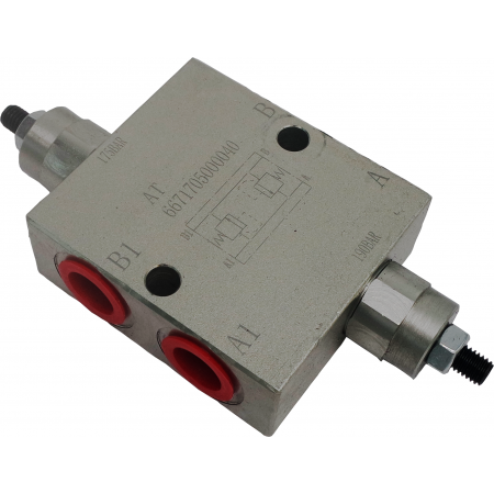 ZAWÓR HYDRAULICZNY PRZELEWOWY KRZYŻOWY VAU 1/2 70L